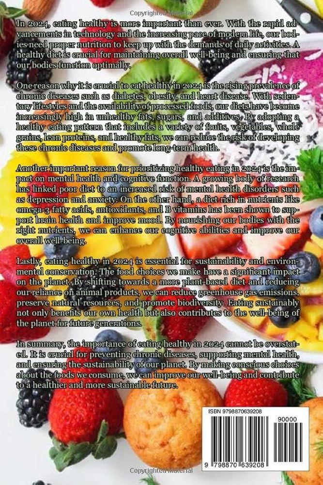 Nourishing ⁤Choices: Crafting ⁣a Balanced‍ Diet​ for⁤ Lasting⁤ Well-being