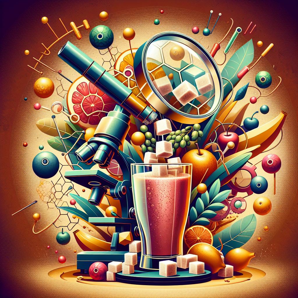 Identifying Hidden Sugars‍ in Popular Smoothie Recipes