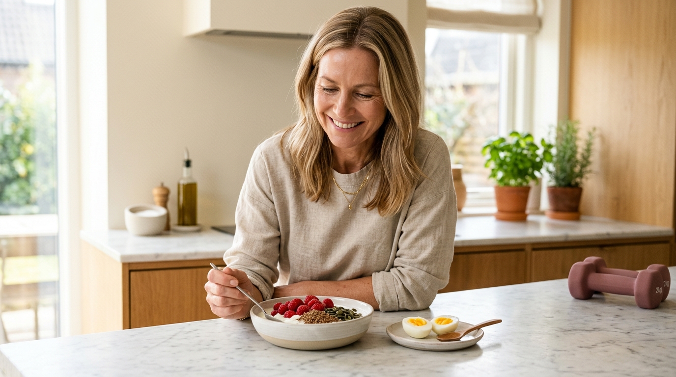 Why you cant lose weight during menopause high protein breakfast and hormone balance